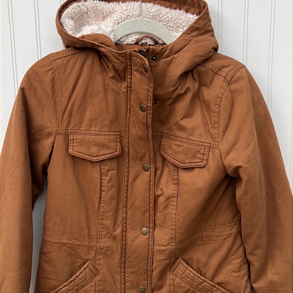 Sebby Brown Utility Jacket - Picture 2 of 15